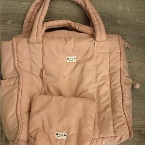 Pink Women's Bag Set